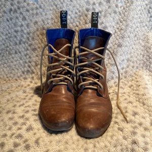Fluevog BBC Radio Boots Size 8